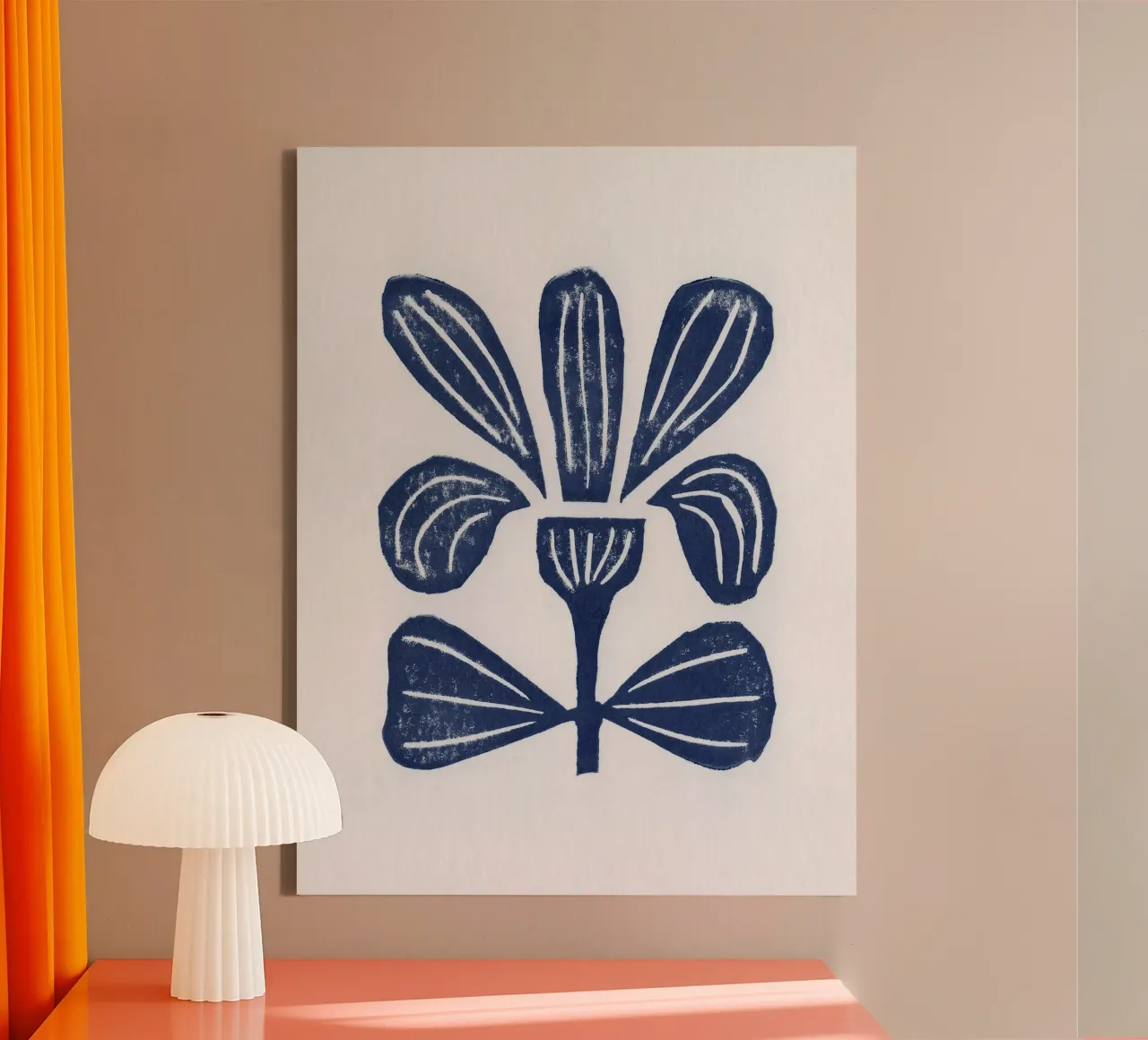 Alisa Galitsyna - Native Flower tela con Cornice a cassetta da The Artcircle