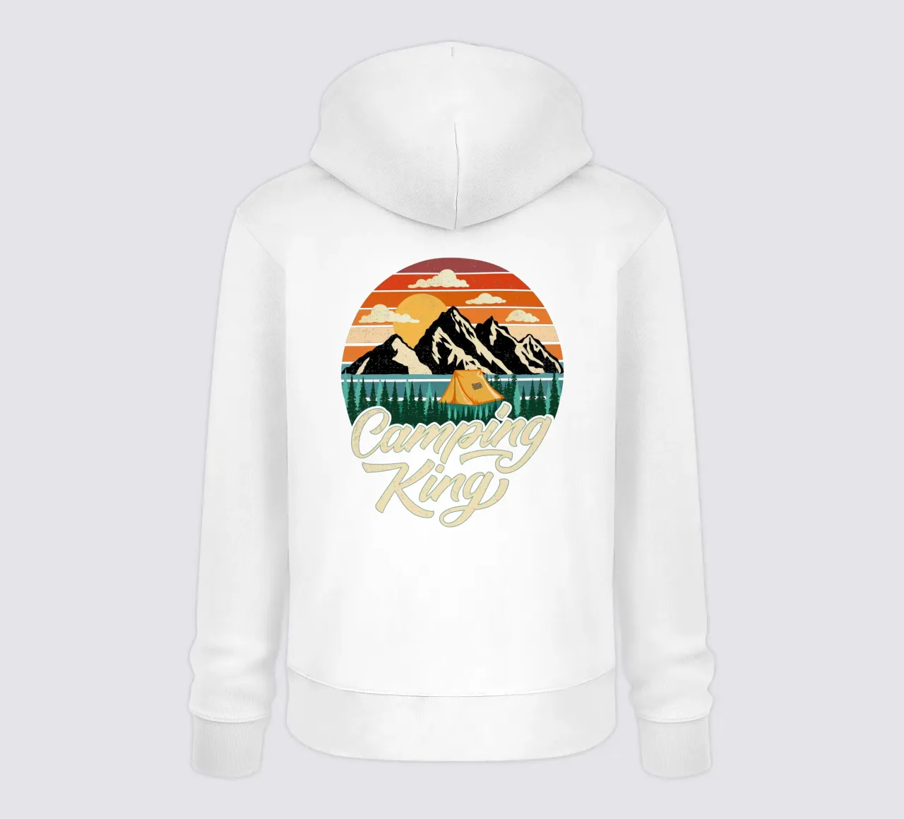 Campeggio King felpa con cappuccio da CalliLetters
