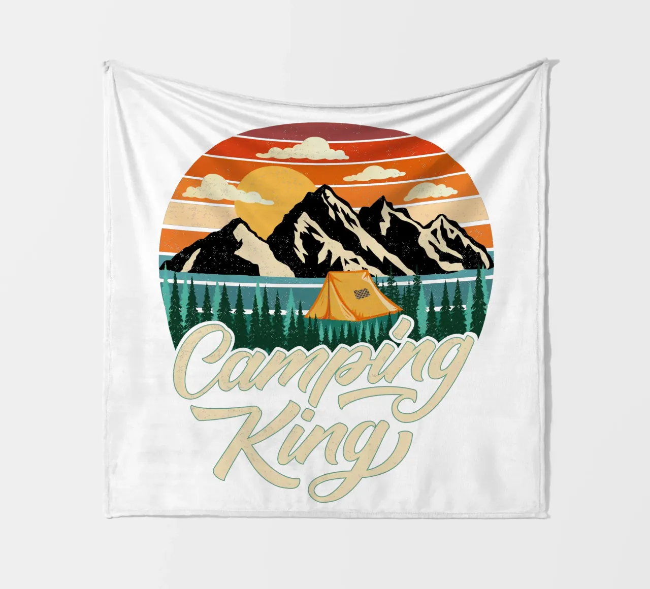 Campeggio King coperta in pile da CalliLetters