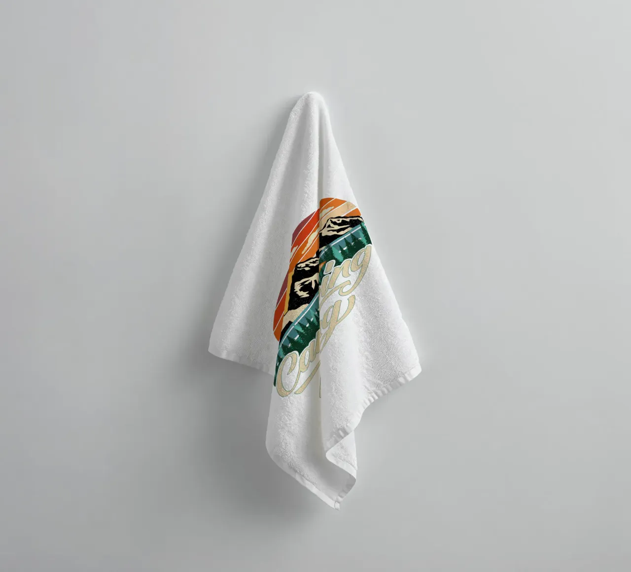 Campeggio King asciugamano da bagno da CalliLetters