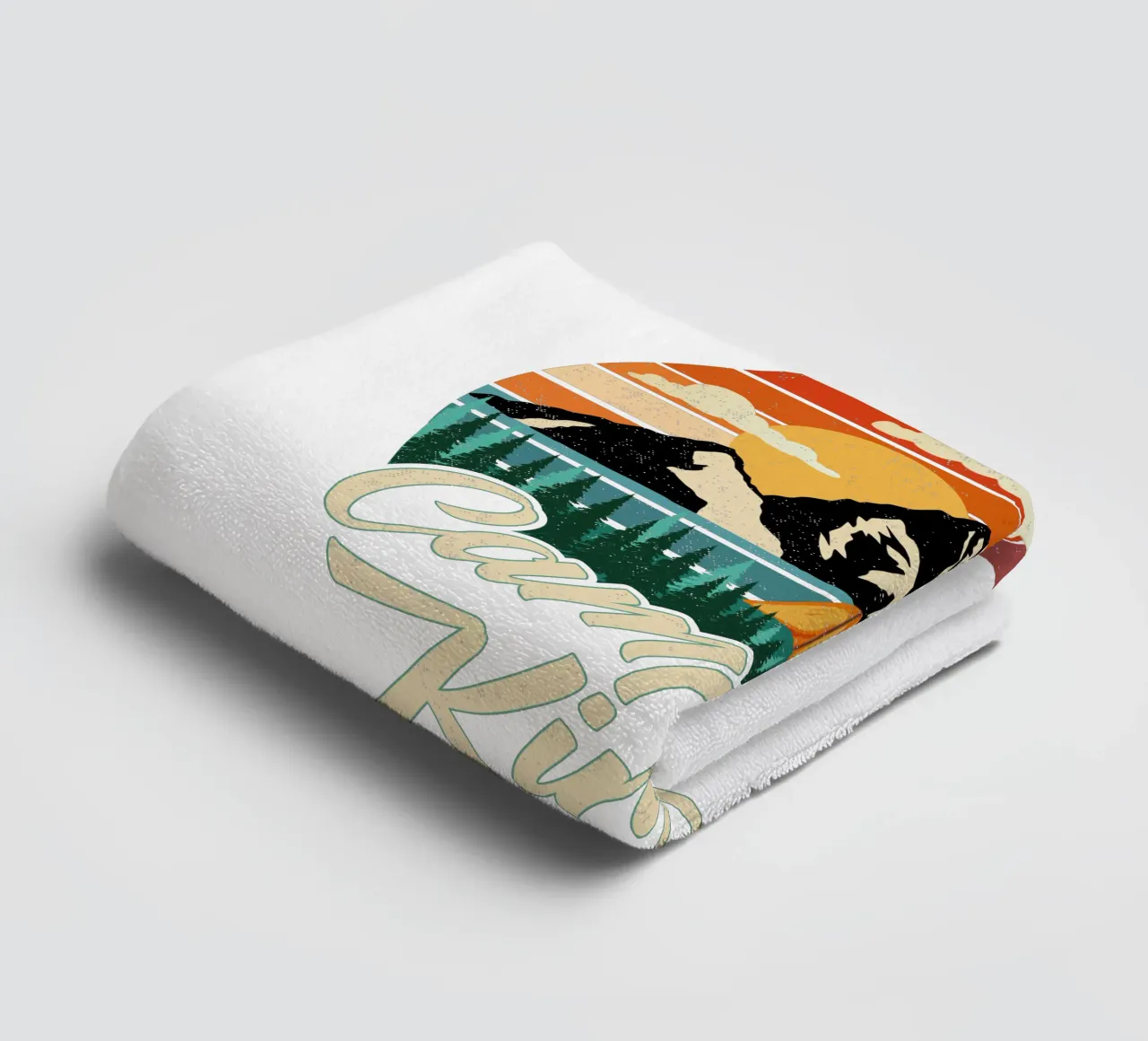Campeggio King asciugamano da bagno da CalliLetters