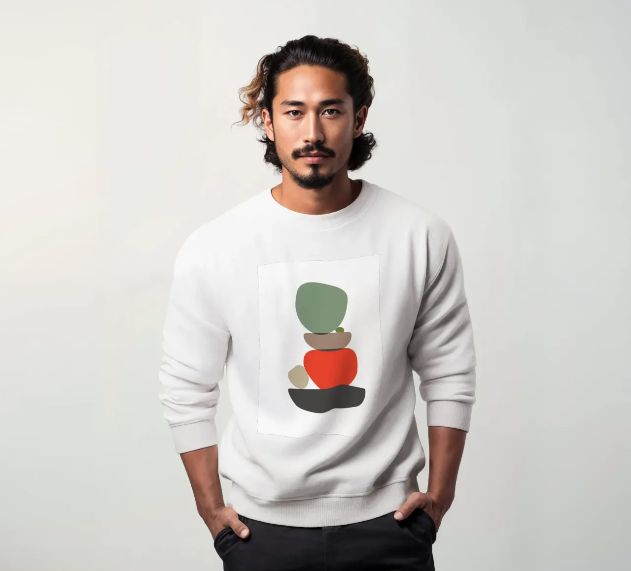 Balancing Shapes No. 3 felpa da lazydaypaper