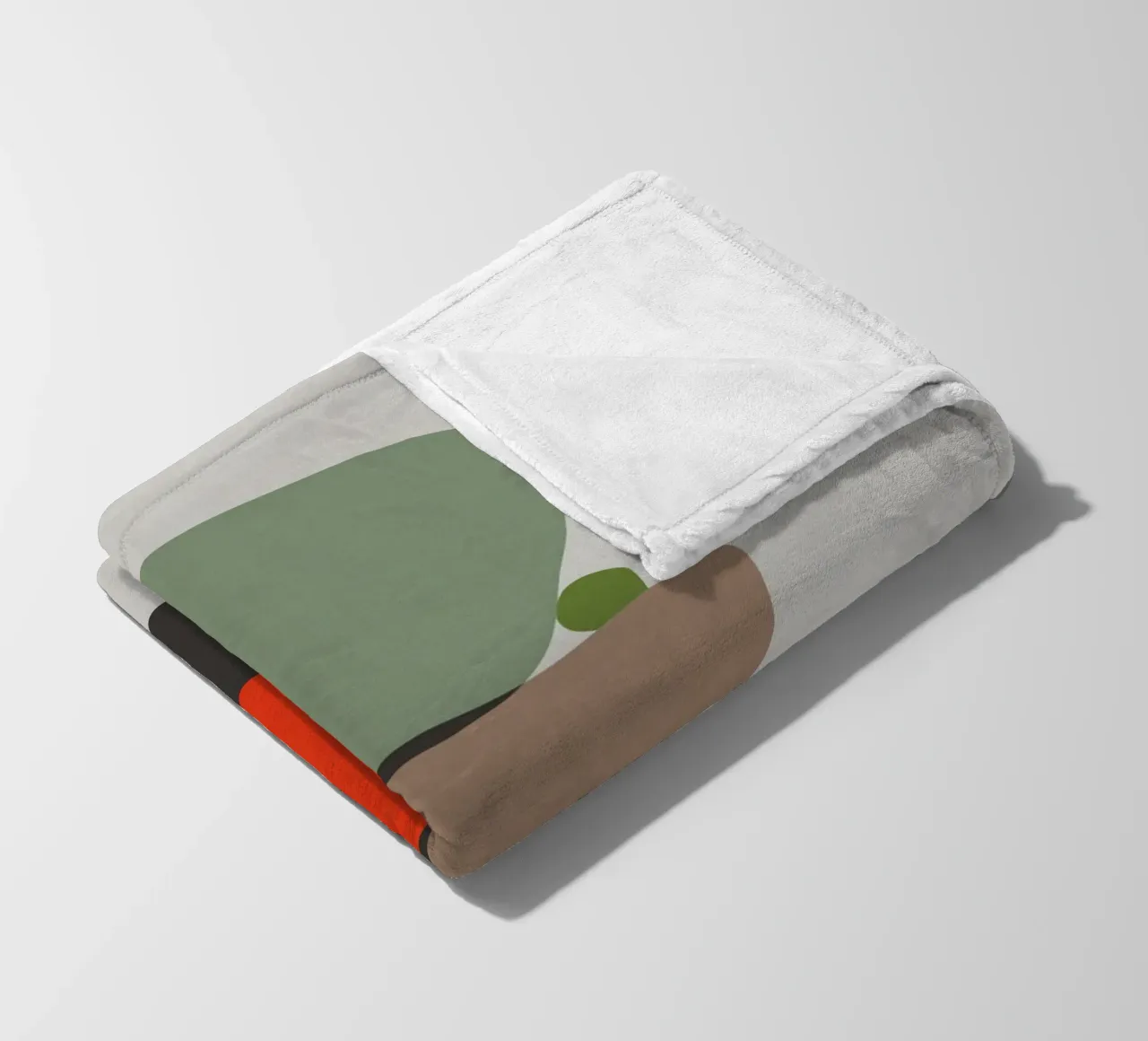 Balancing Shapes No. 3 coperta in pile da lazydaypaper