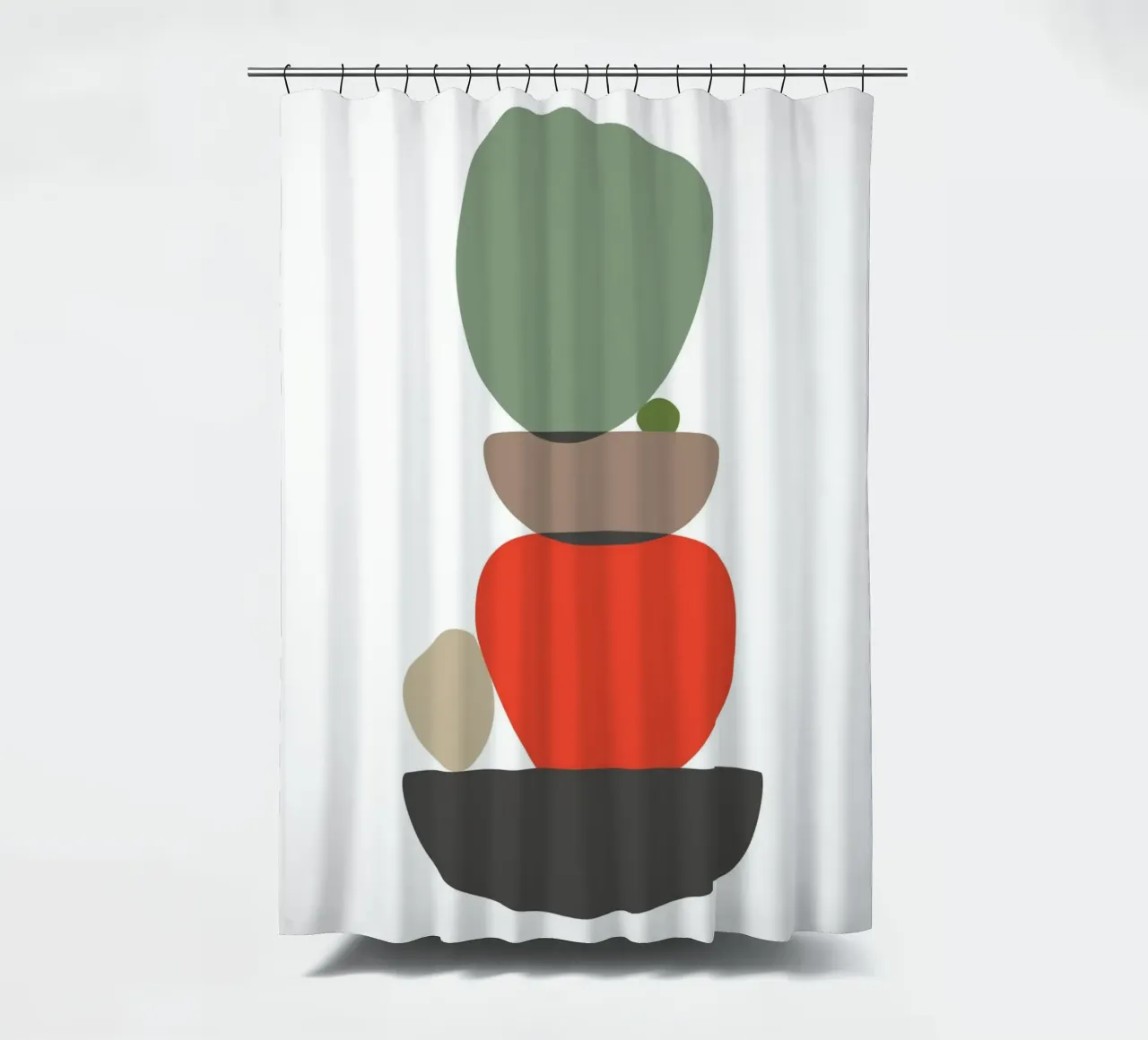 Balancing Shapes No. 3 tenda da doccia da lazydaypaper