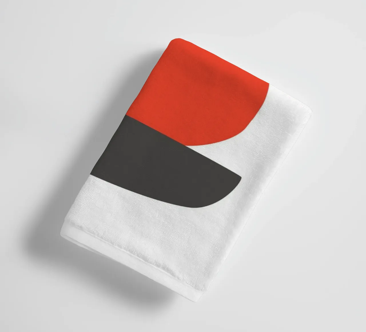 Balancing Shapes No. 3 asciugamano da bagno da lazydaypaper