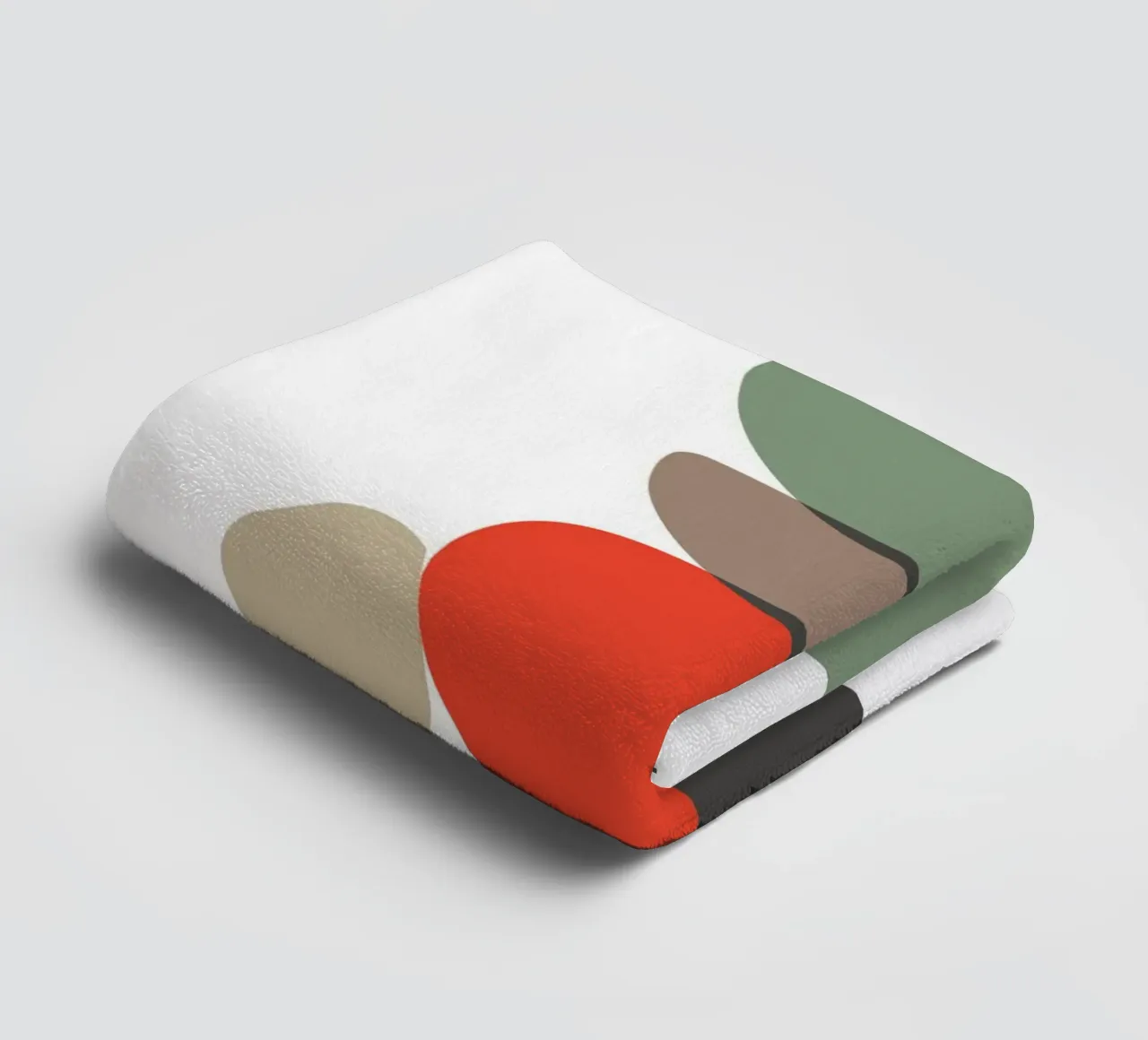 Balancing Shapes No. 3 asciugamano da bagno da lazydaypaper