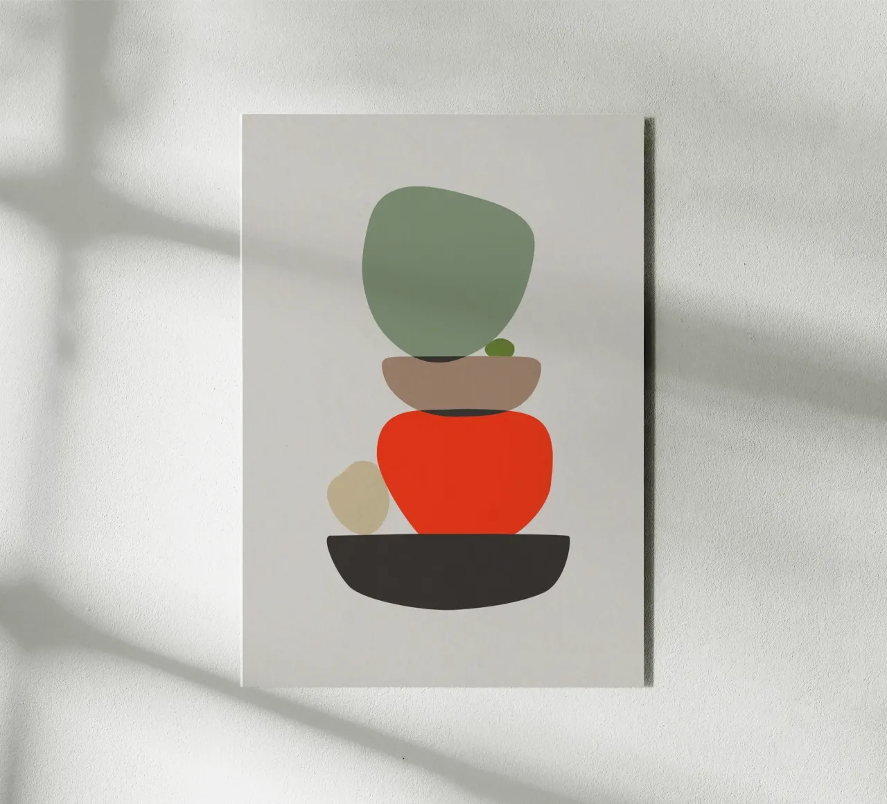 Balancing Shapes No. 3 pannello forex da lazydaypaper
