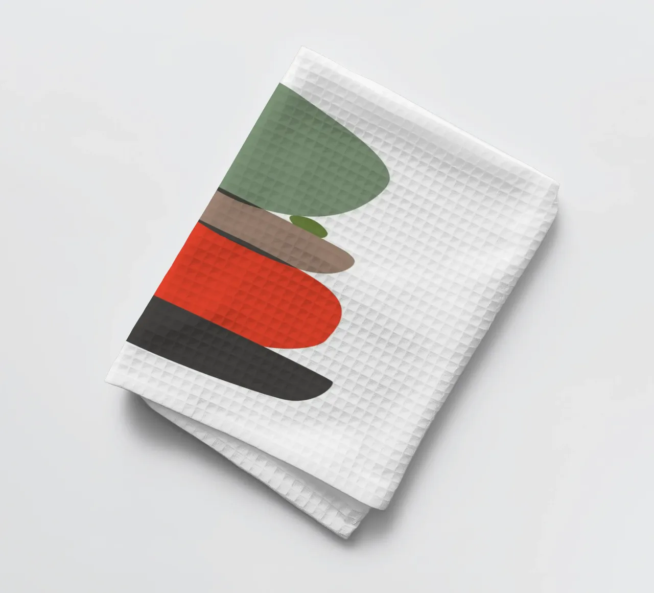 Balancing Shapes No. 3 canovaccio da cucina da lazydaypaper
