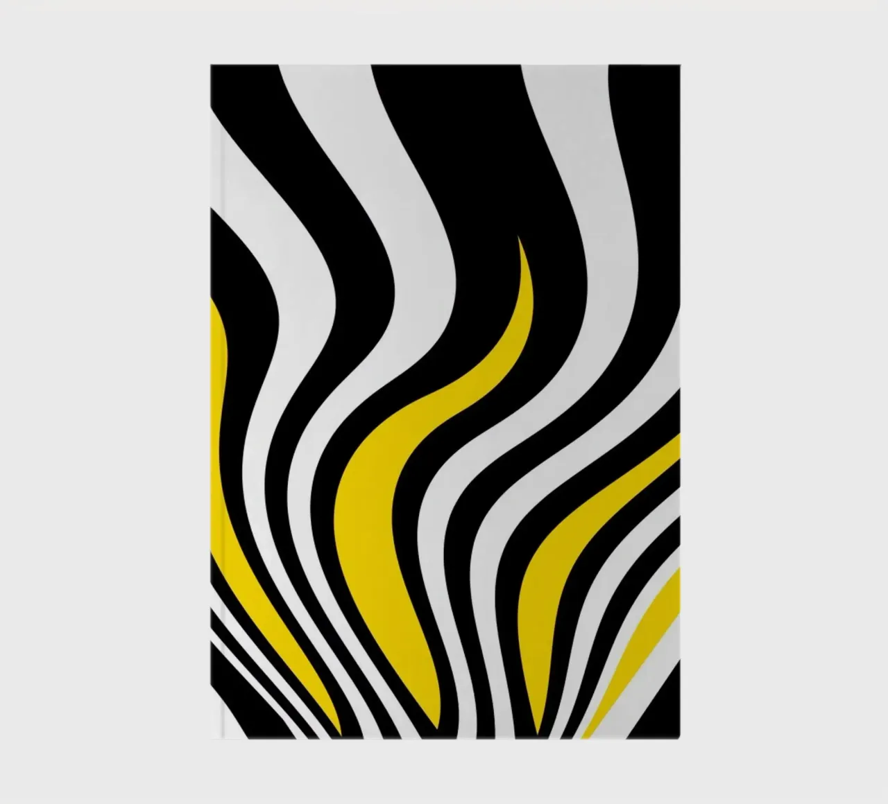 Abstract waves notebook by Atteloi