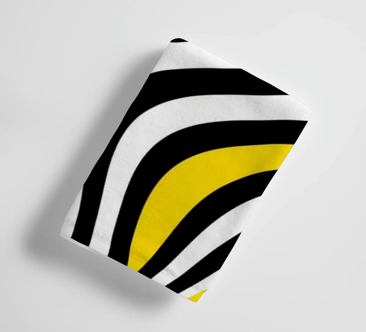 Abstract waves towel by Atteloi
