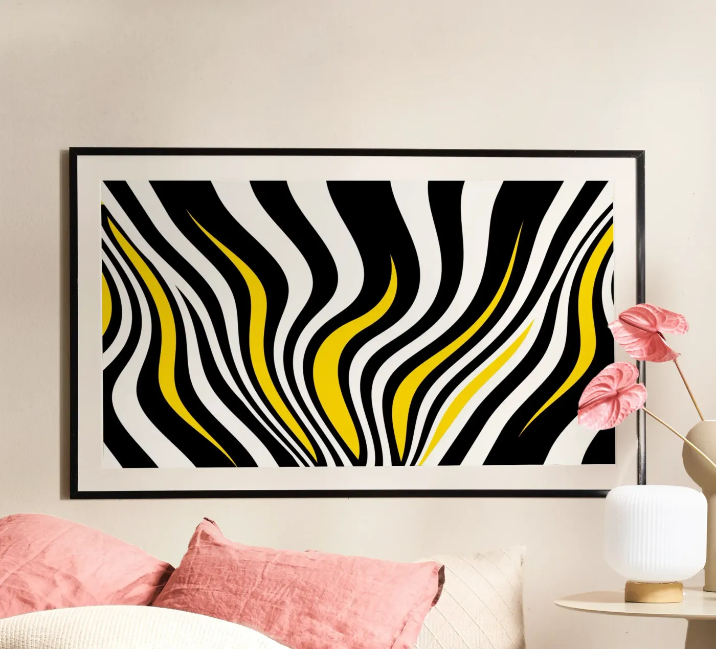 Abstract waves poster da Atteloi Art