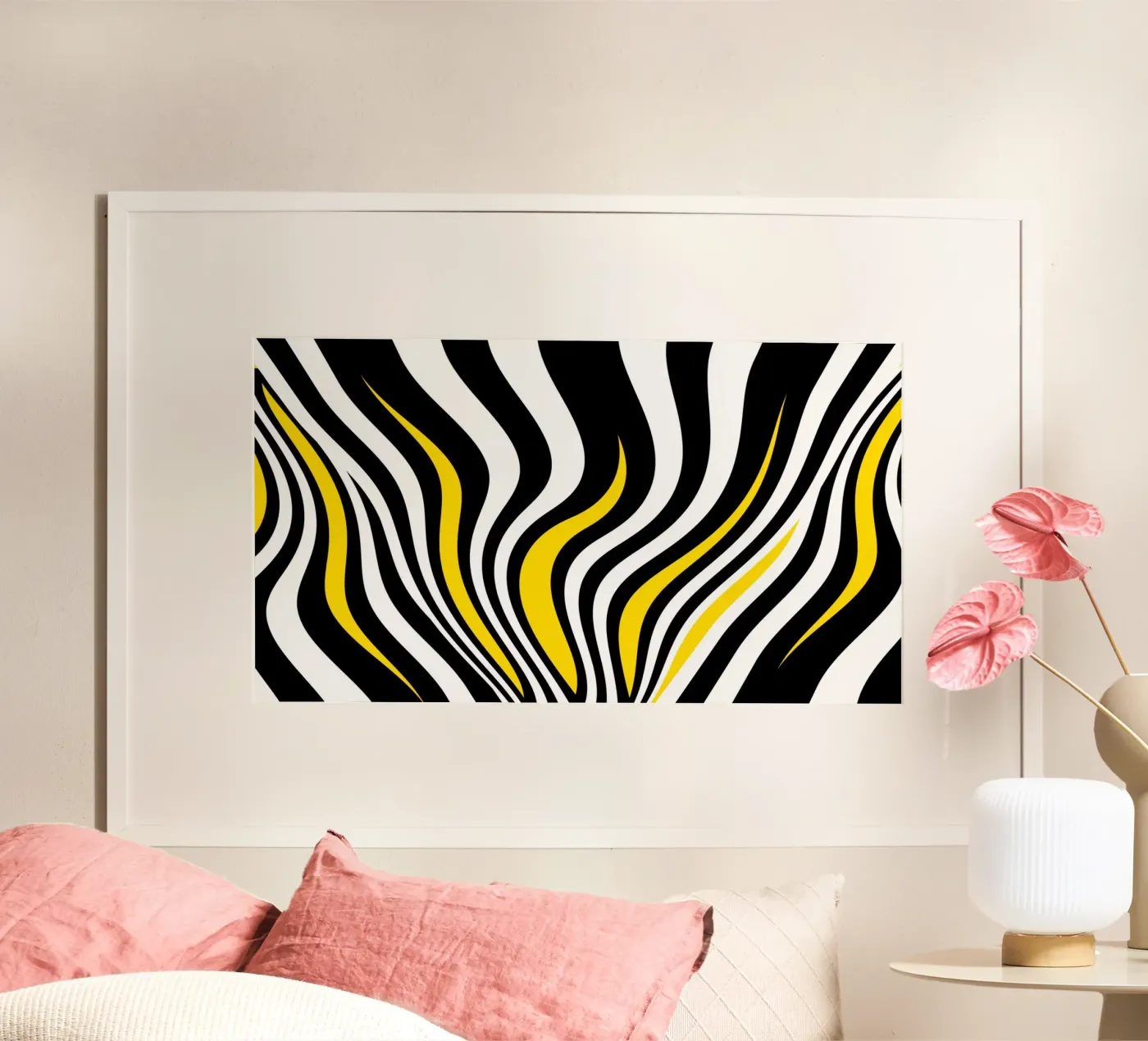 Abstract waves poster da Atteloi Art