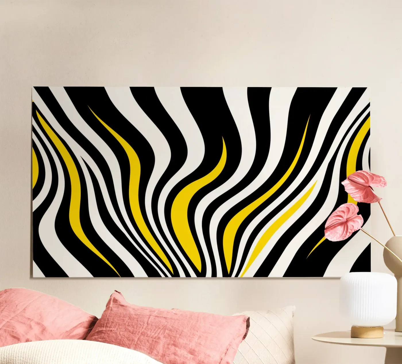Abstract waves poster da Atteloi Art