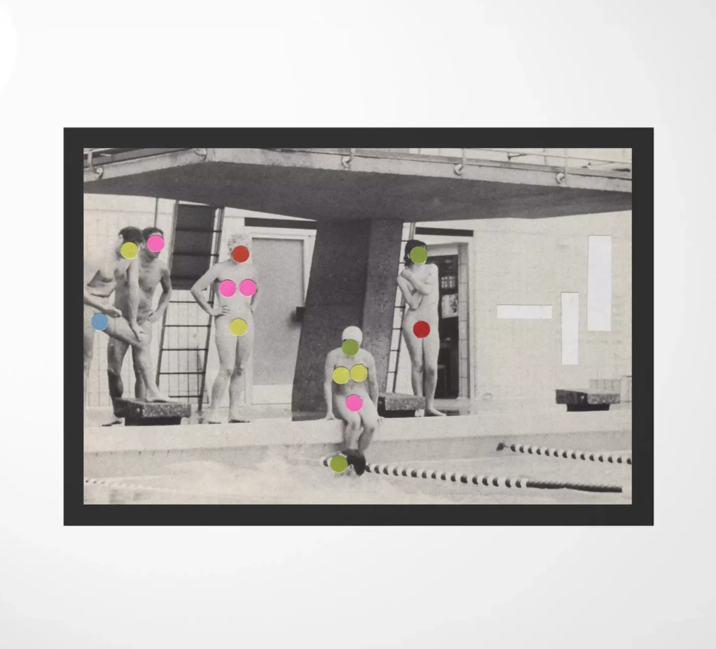 Bescheidenheid deurmat van Cassia Beck Collage