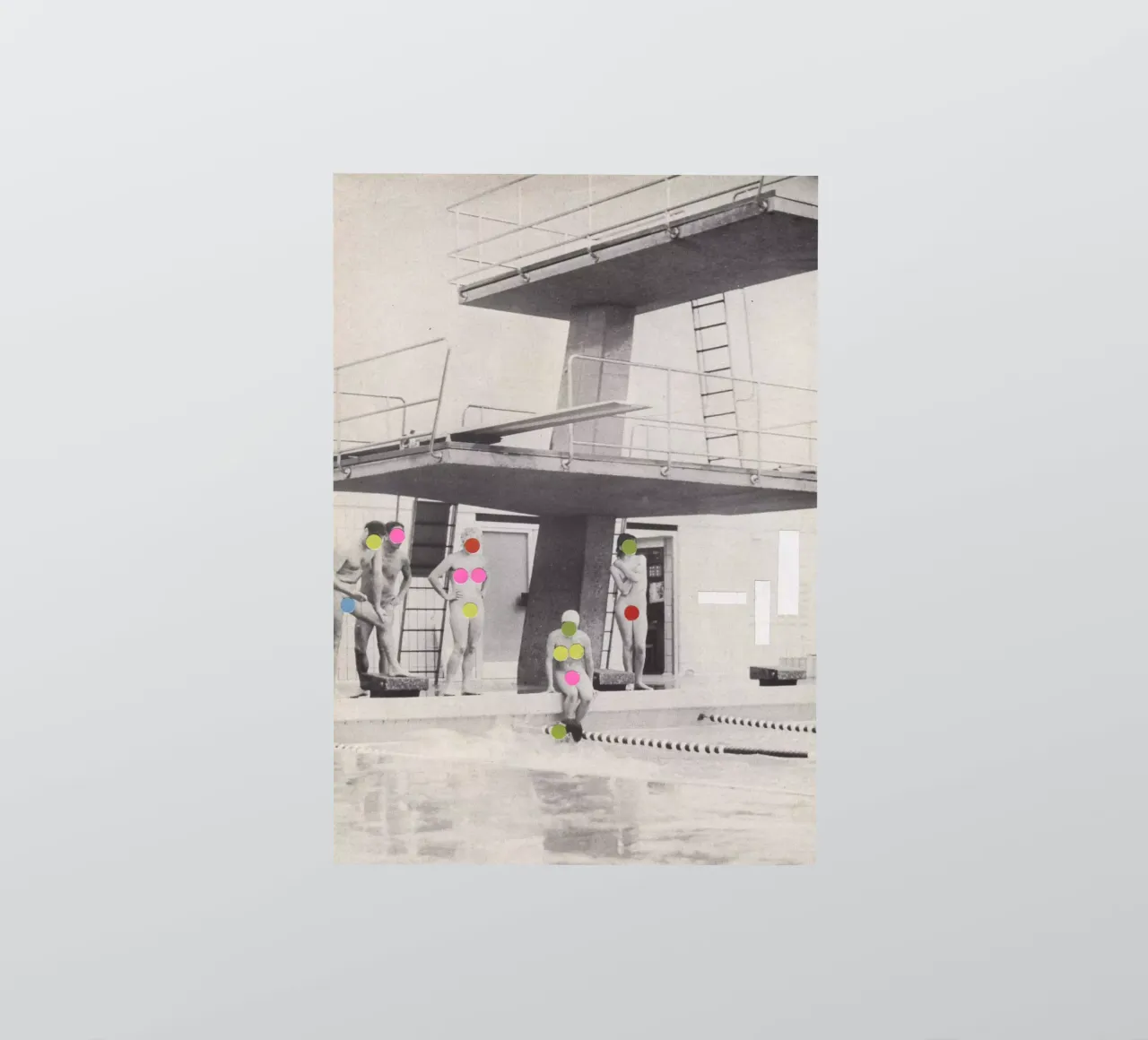 Modesty sticker by Cassia Beck Collage