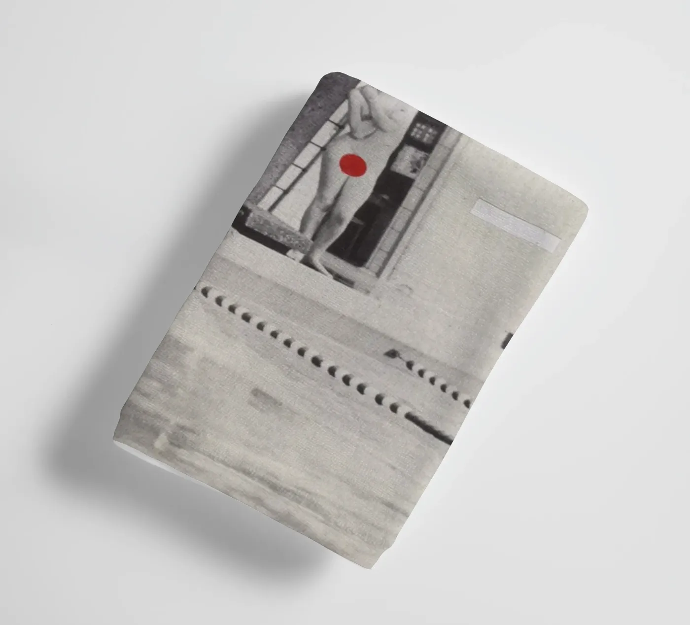 Modesty towel by Cassia Beck Collage