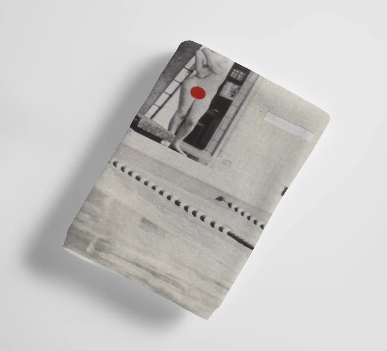 Modesty towel by Cassia Beck Collage