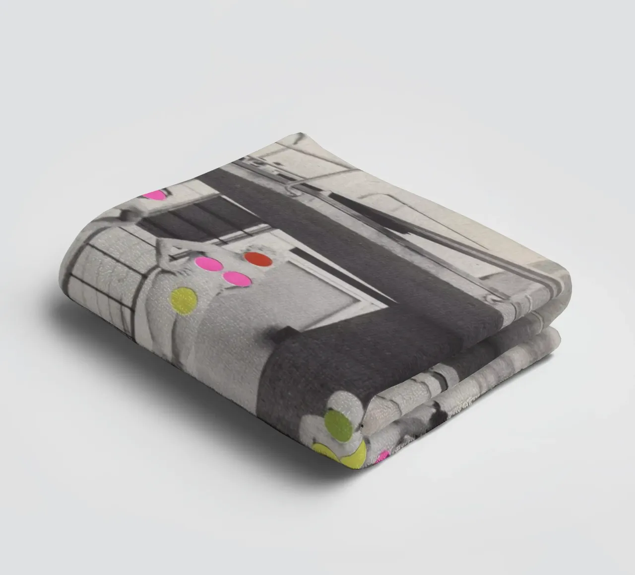 Modesty towel by Cassia Beck Collage