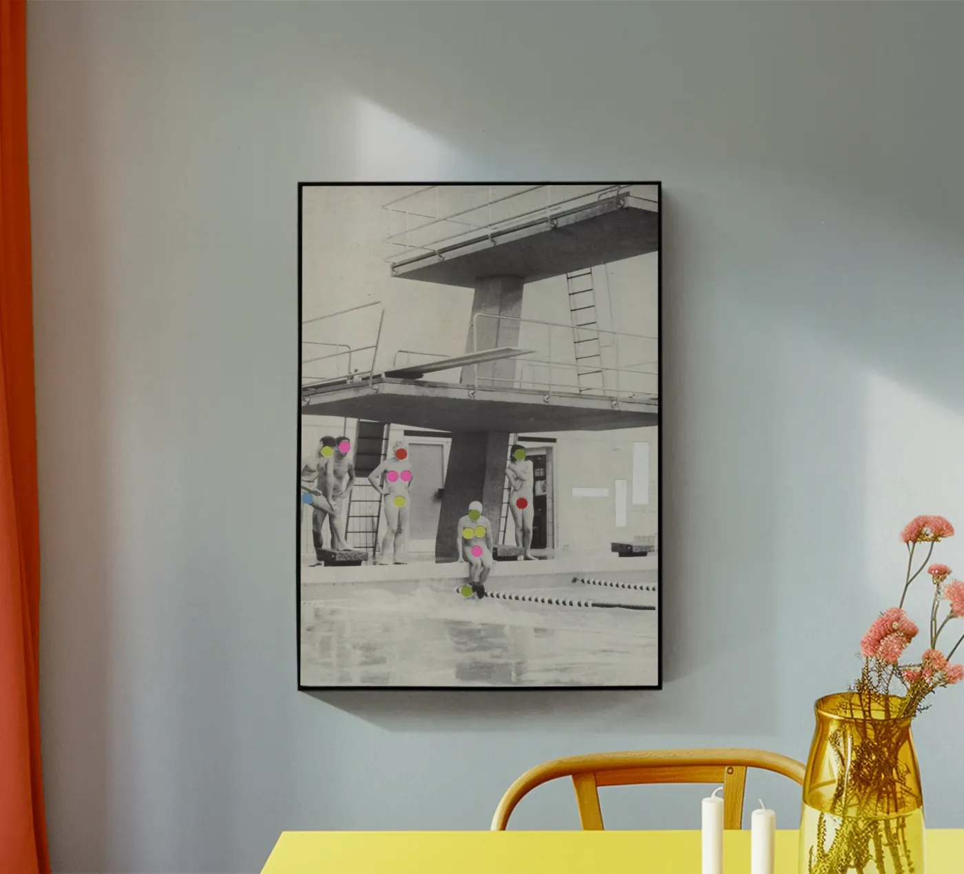 Modestia plexiglass da Cassia Beck Collage