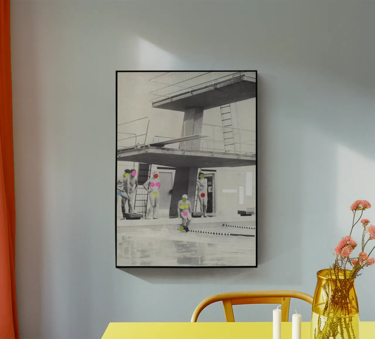 Modestia plexiglass da Cassia Beck Collage