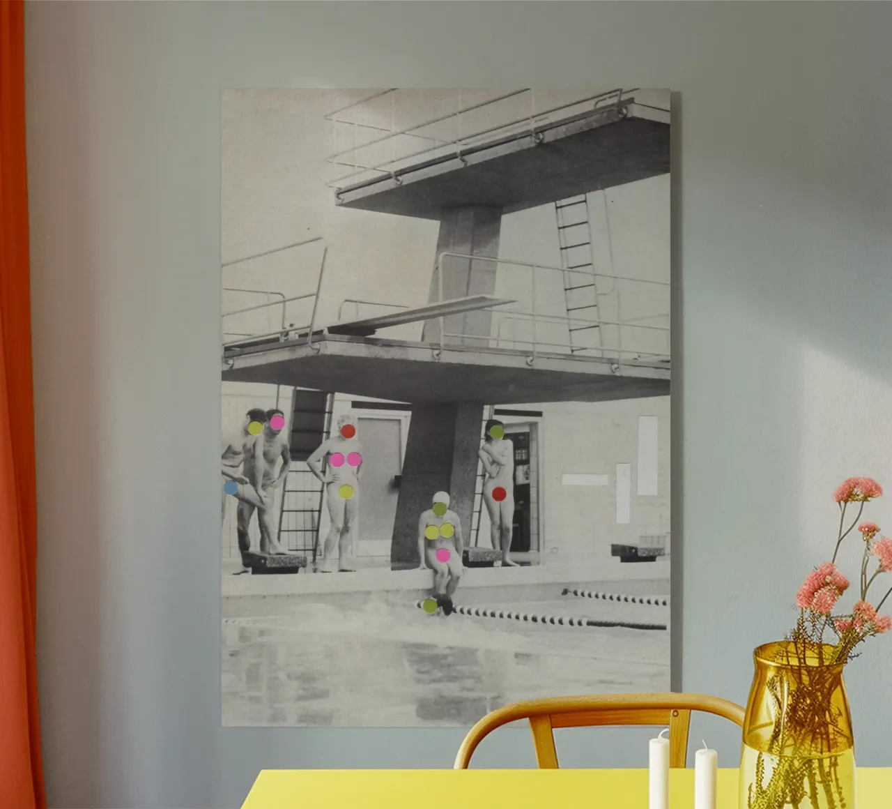 Modestia plexiglass da Cassia Beck Collage