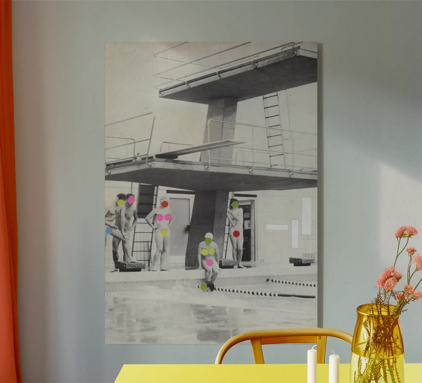 Modestia plexiglass da Cassia Beck Collage