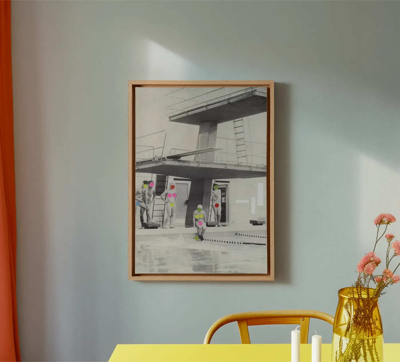 Modesty tela da Cassia Beck Collage