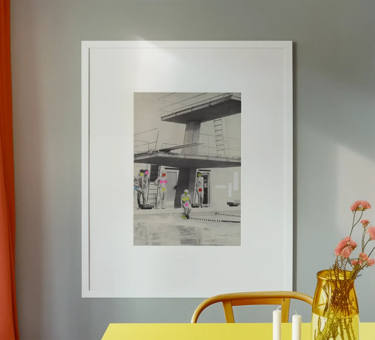 Modestia poster da Cassia Beck Collage