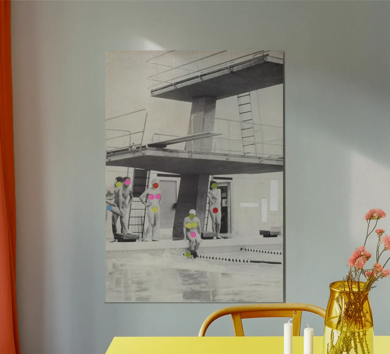 Modestia poster da Cassia Beck Collage