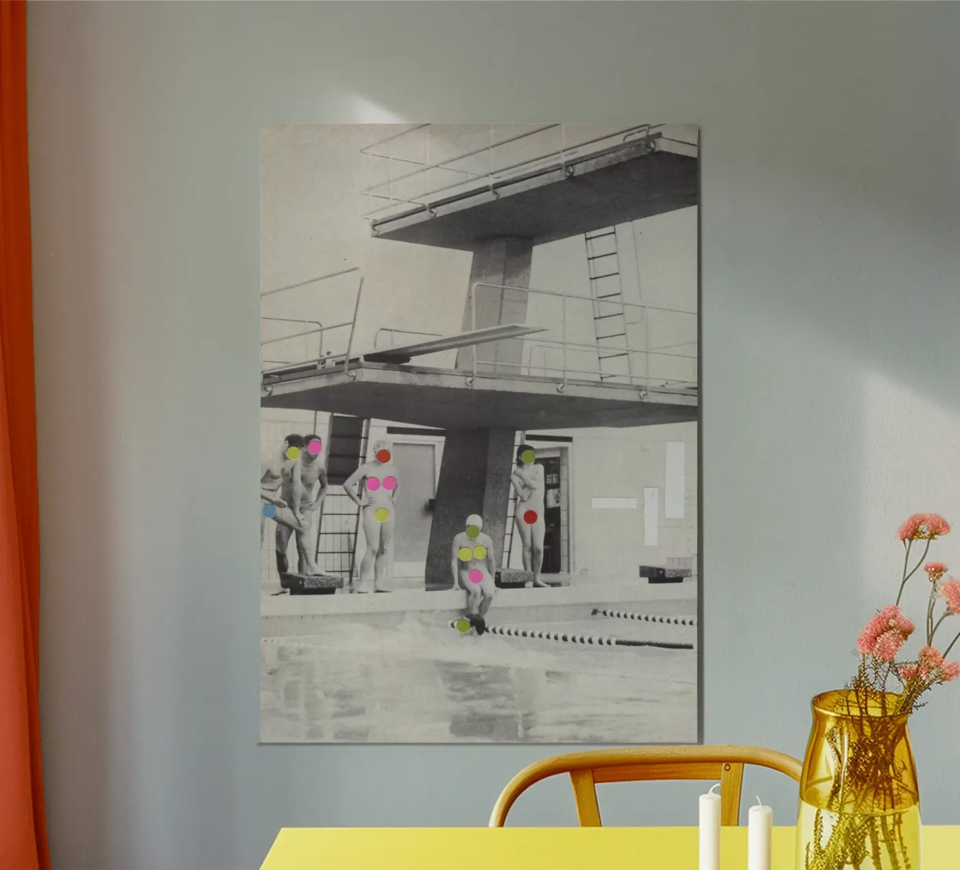 Modesty Poster von Cassia Beck Collage