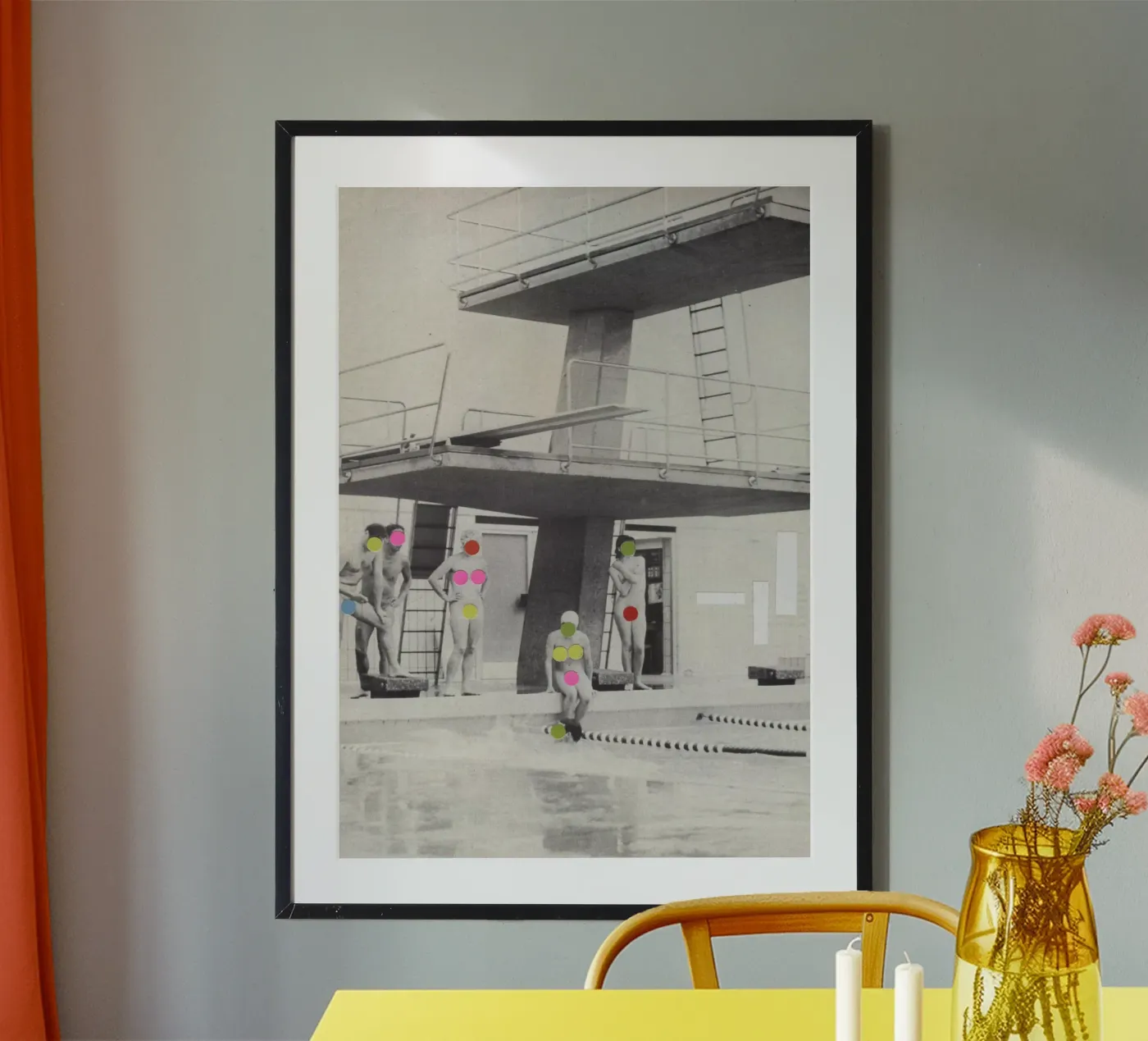 Modesty Poster von Cassia Beck Collage