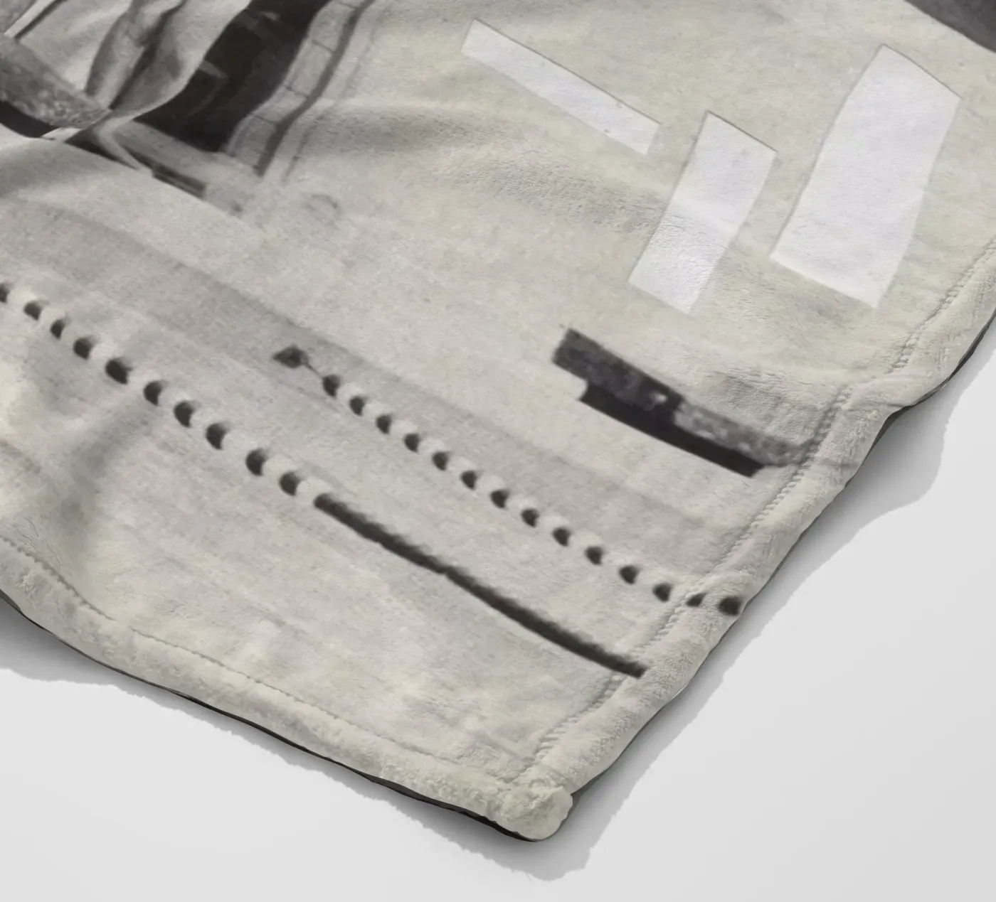 Bescheidenheid fleecedeken van Cassia Beck Collage