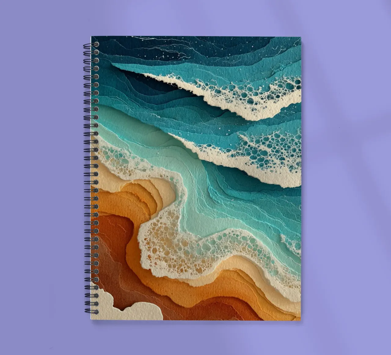 Abstract Coastal Flow diario ad anelli da Mosaic Dialogue