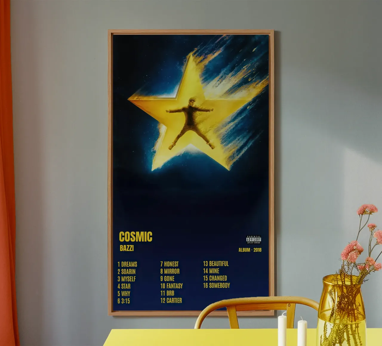 Bazzi Cosmic alluminio dibond da Asu Galak