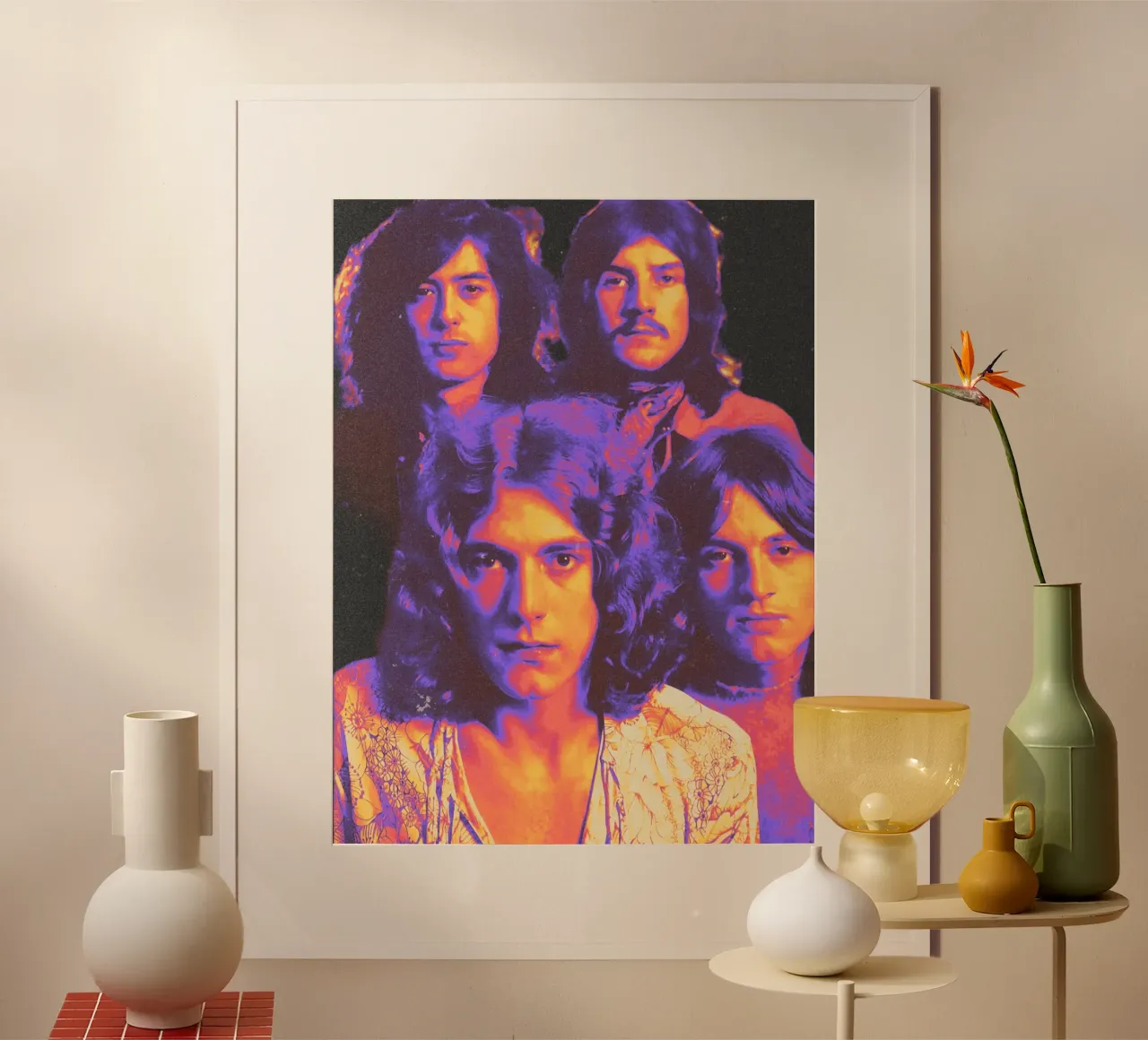 Led Zeppelin carta hahnemühle da Limitless Prints