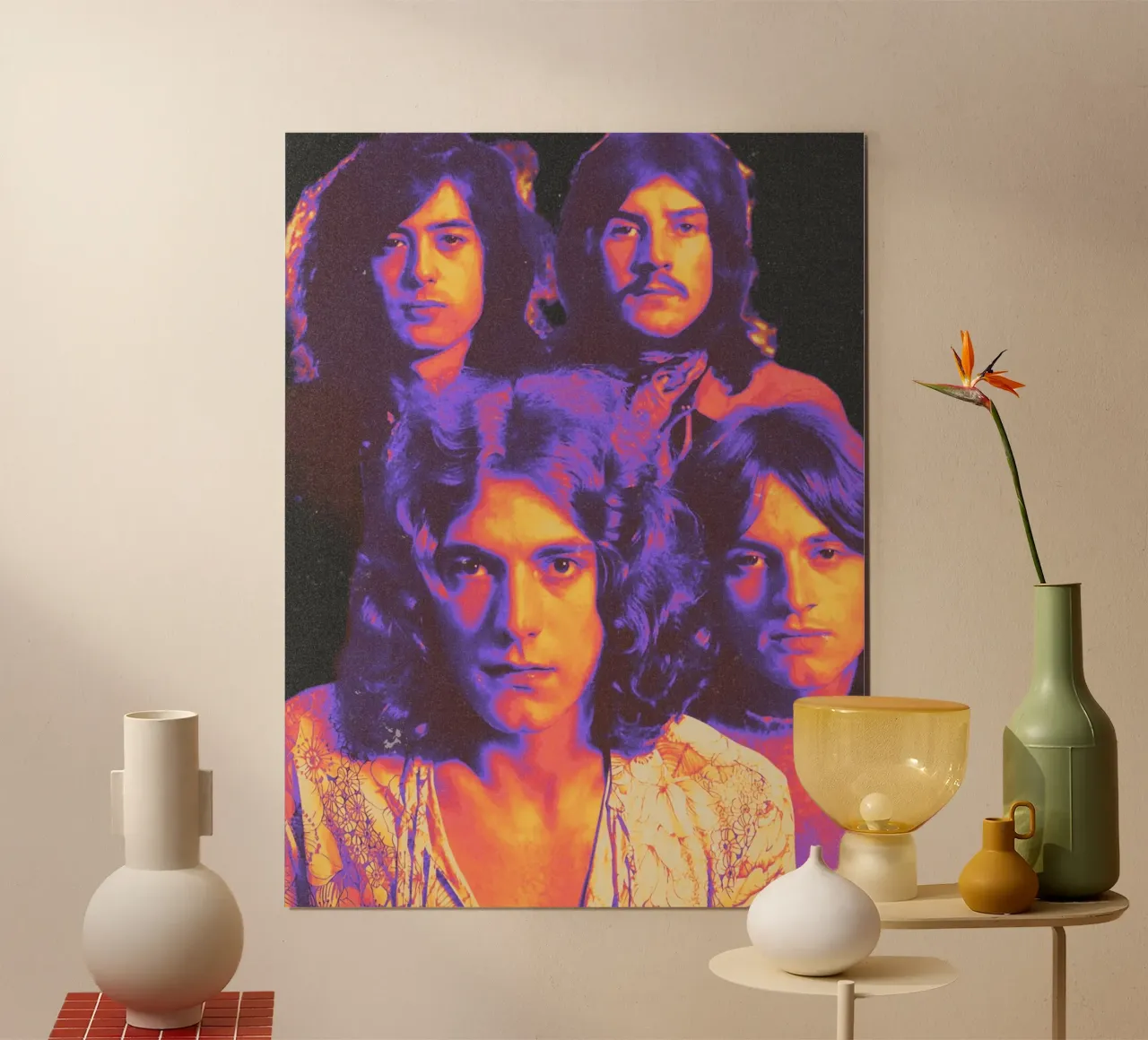 Led Zeppelin carta hahnemühle da Limitless Prints