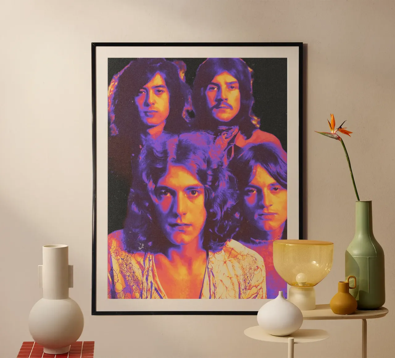 Led Zeppelin carta hahnemühle da Limitless Prints