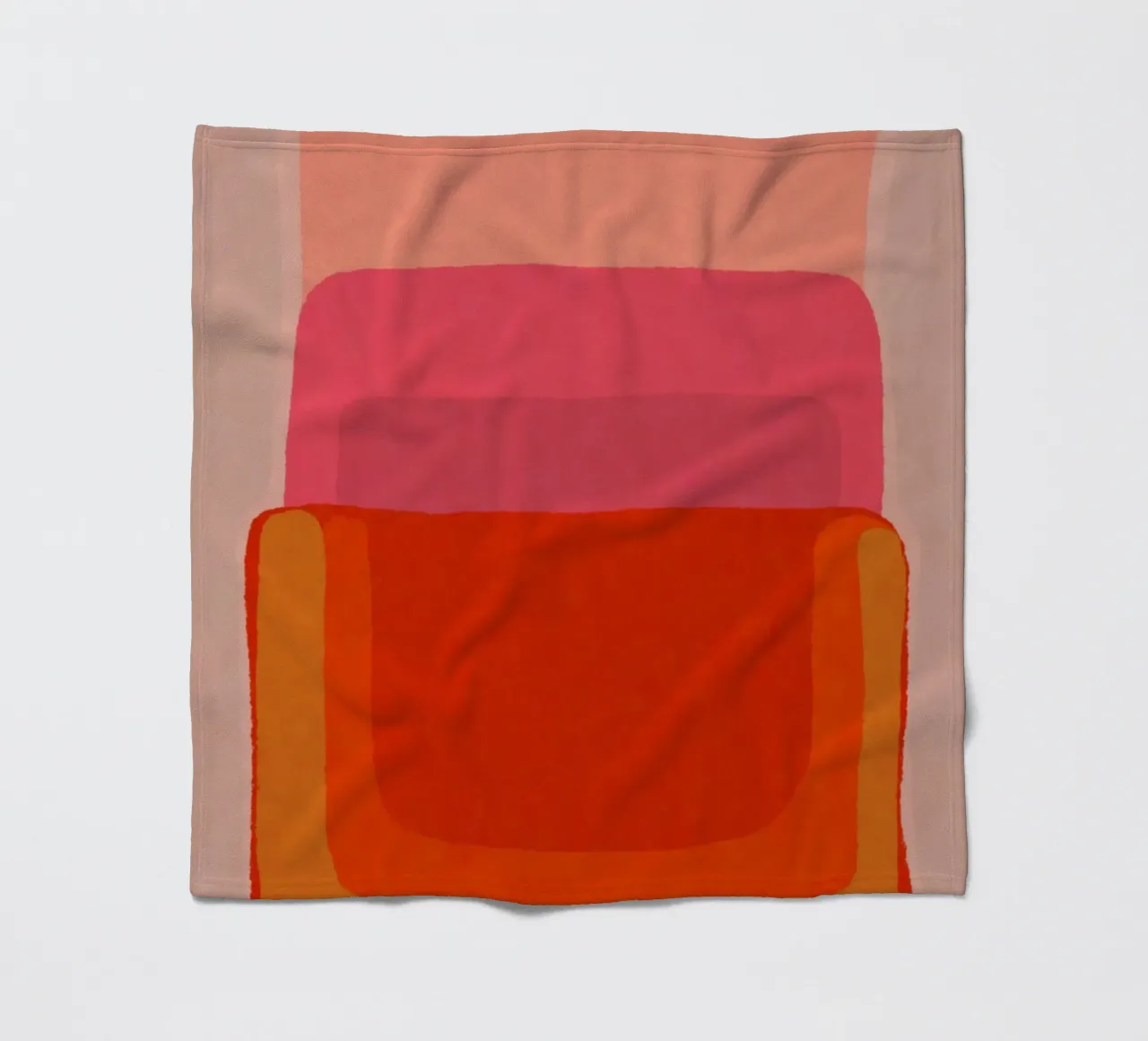 Dadi arcobaleno coperta in pile da Carina Pop & Pastell