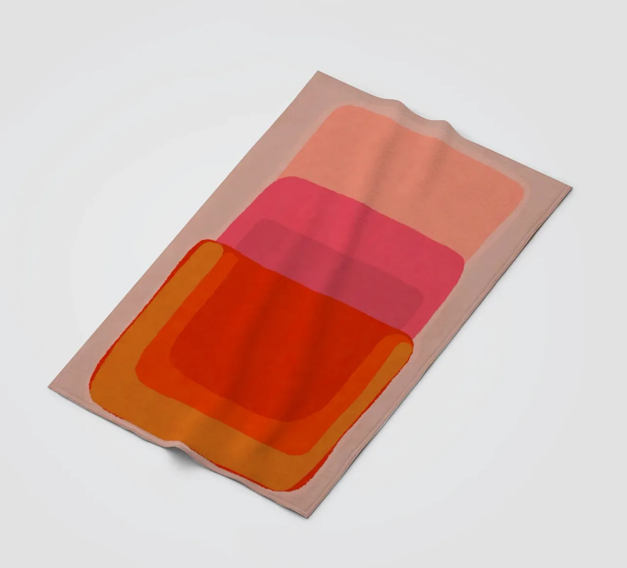 Dadi arcobaleno coperta in pile da Carina Pop & Pastell
