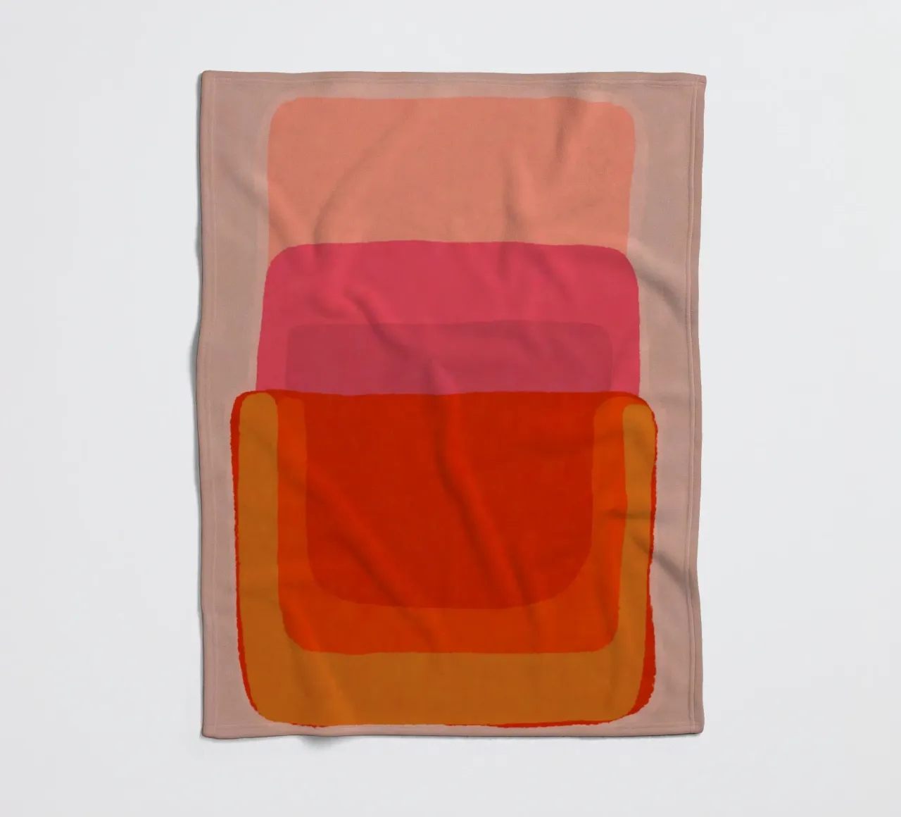 Dadi arcobaleno coperta in pile da Carina Pop & Pastell