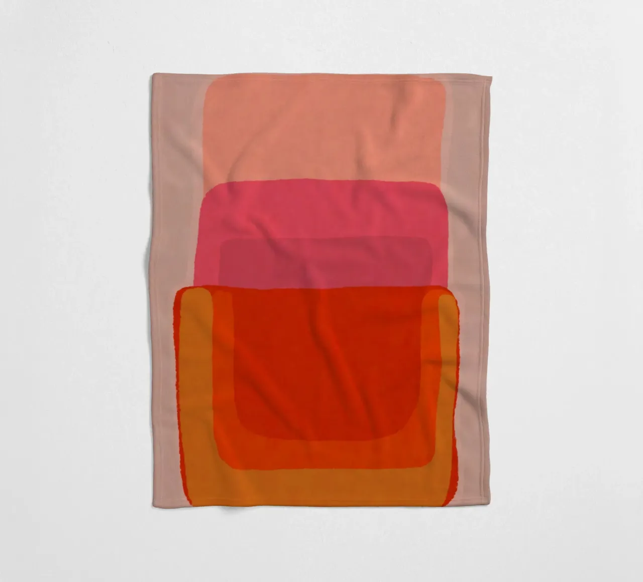 Dadi arcobaleno coperta in pile da Carina Pop & Pastell