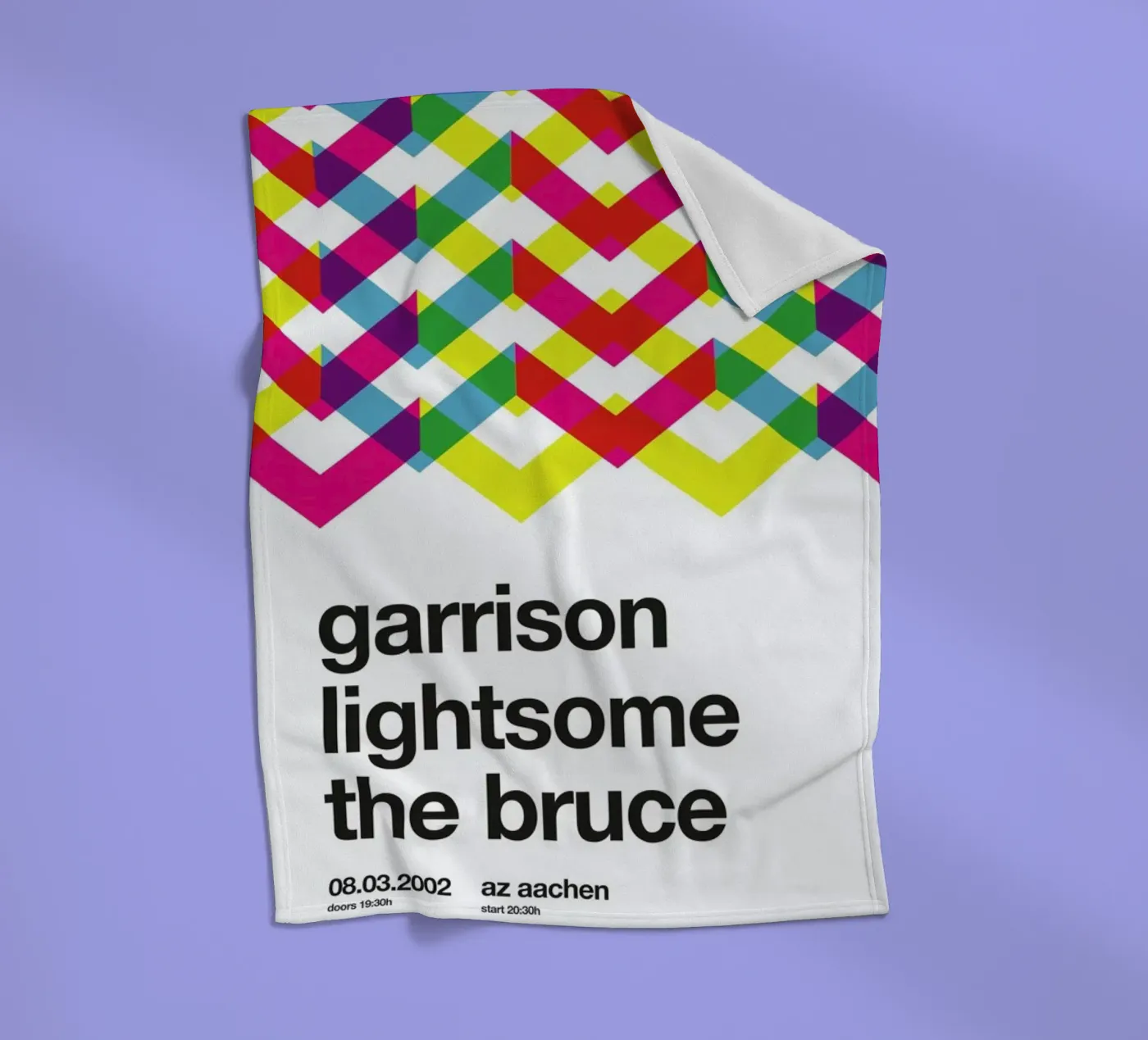 Garrison plaid polaire de Stephan Kochs