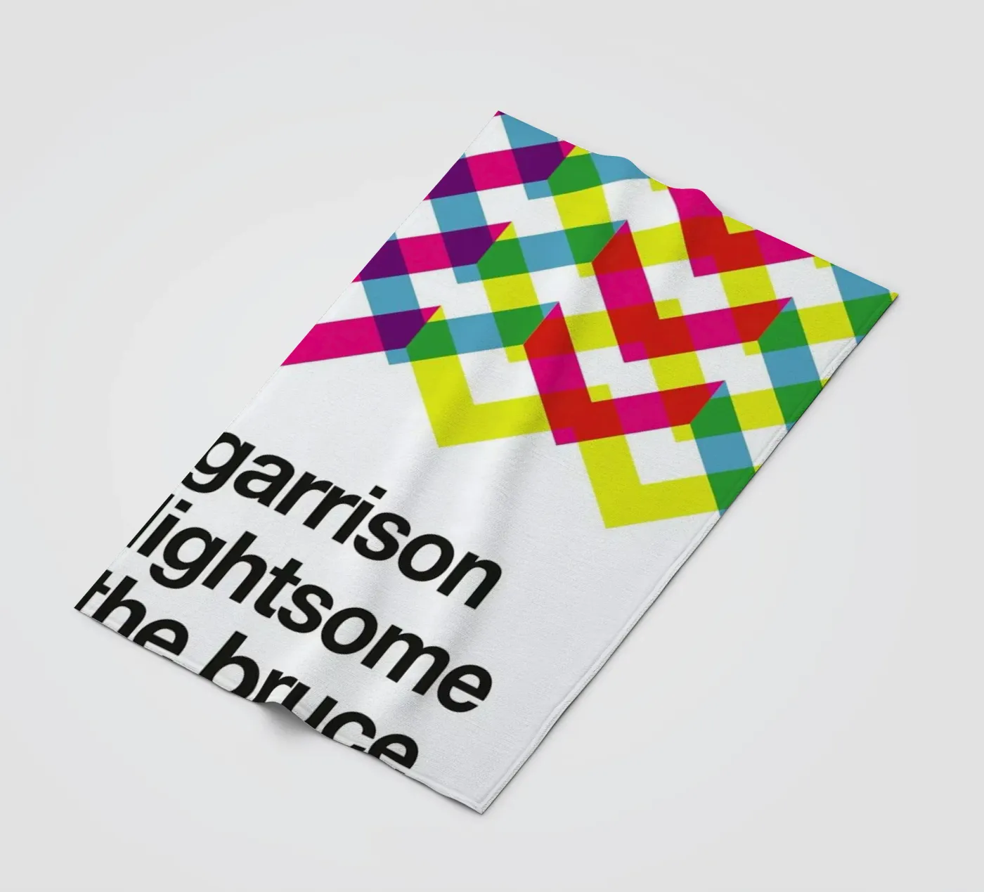 Garrison plaid polaire de Stephan Kochs