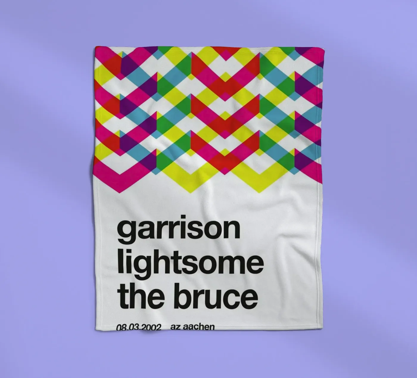 Garrison plaid polaire de Stephan Kochs