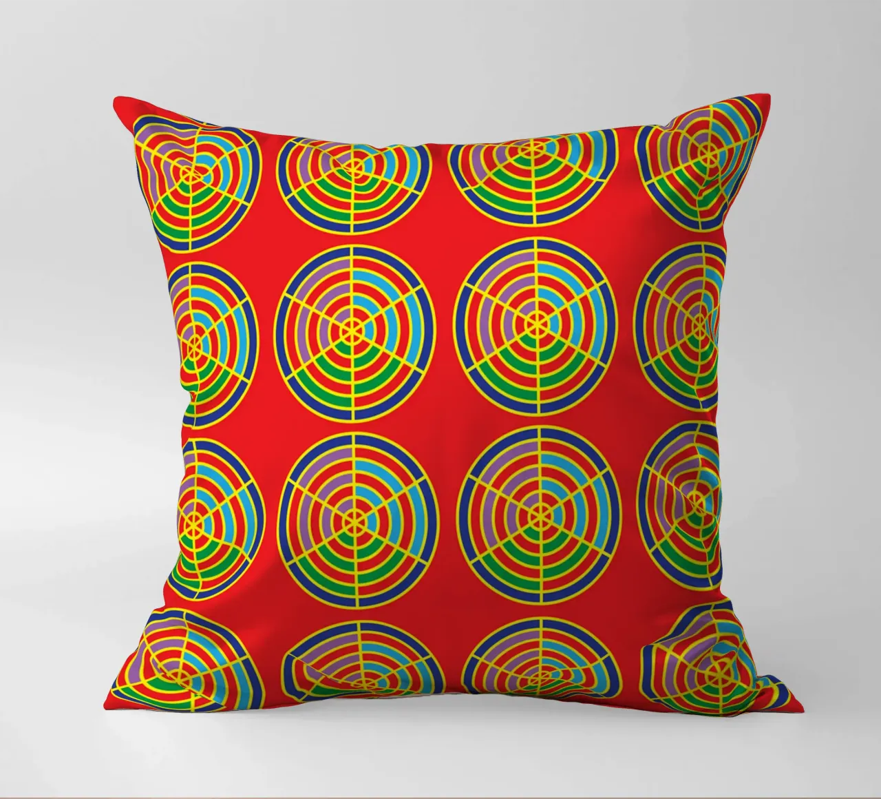 cerchio a spirale bullseye cuscino da boeboe