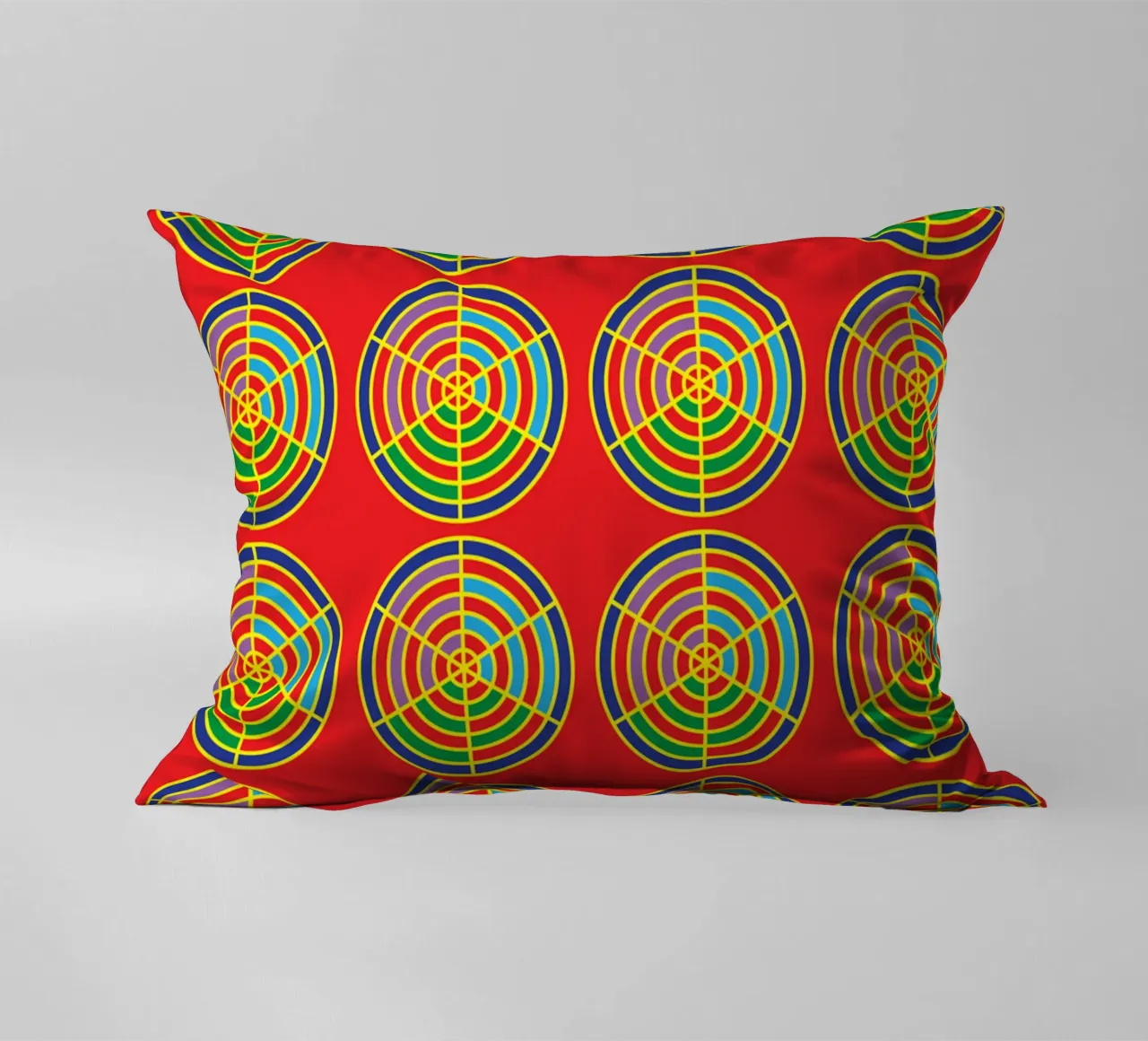 cerchio a spirale bullseye cuscino da boeboe