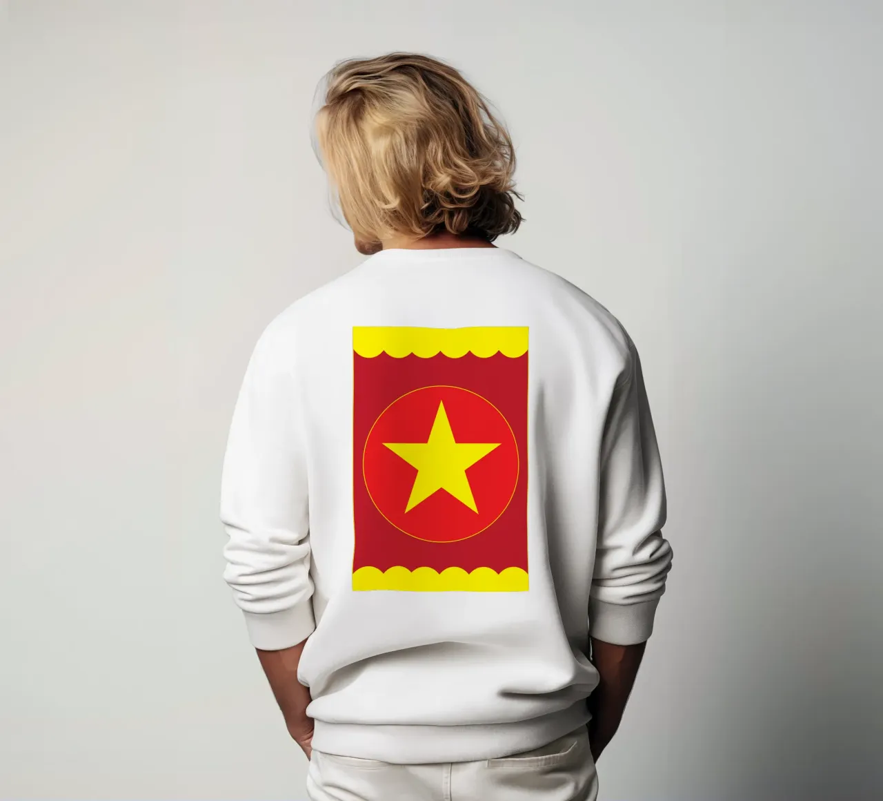 cerchio e stella felpa da boeboe