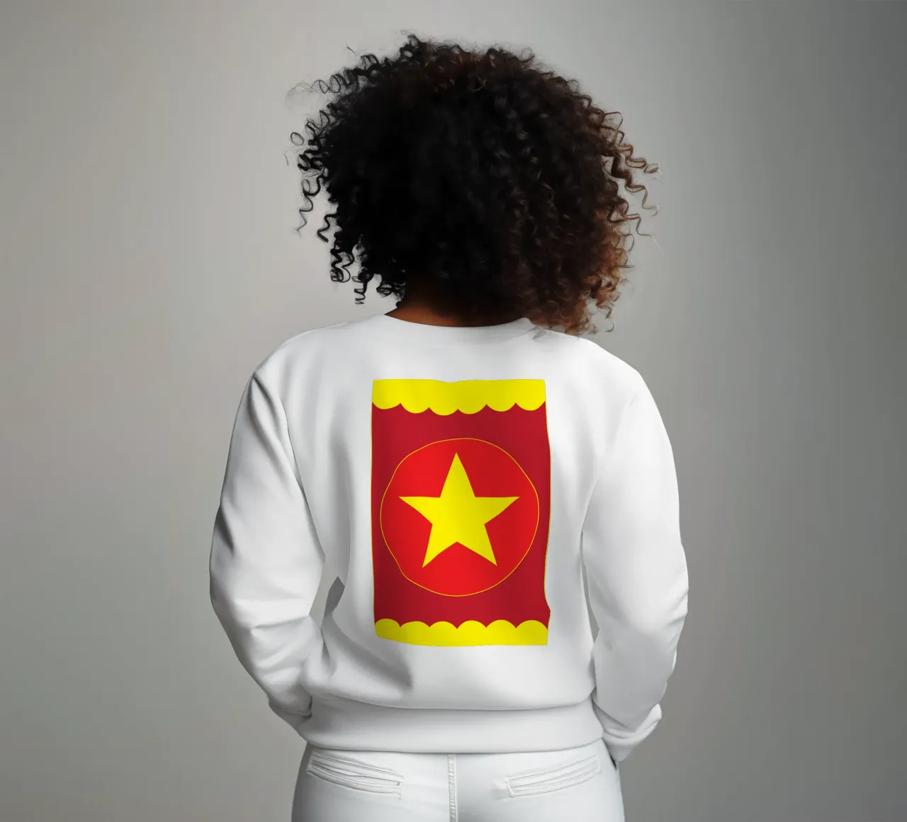 cerchio e stella felpa da boeboe