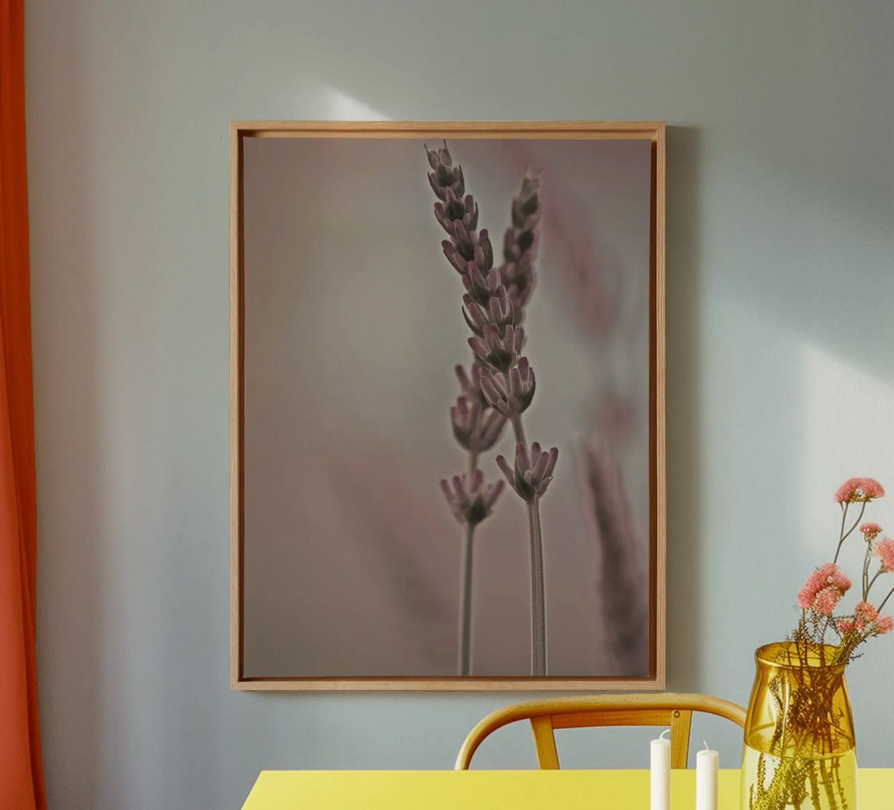 Zwei Lavendel Zweige Leinwand von Something for you