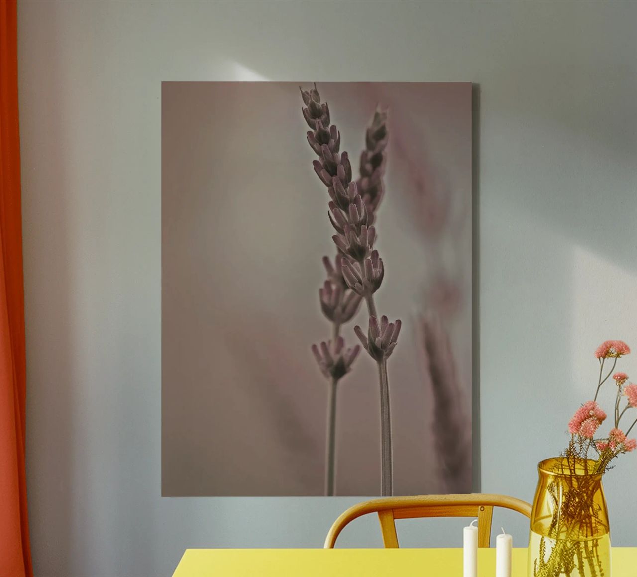 Zwei Lavendel Zweige Leinwand von Something for you
